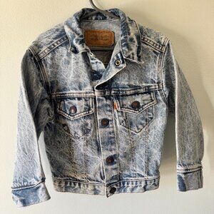 Vintage Toddler Levi’s Denim Jean Jacket, Size 6